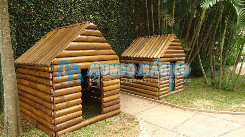 Casinha Chale Suiço de Eucalipto | Playgrounds e Brinquedos