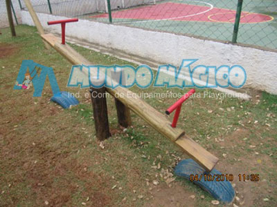 Gangorra Madeira Playground | Gangorra Madeira Playground