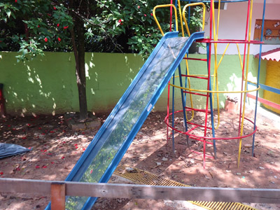 Escorregador Infantil Barato de Madeira