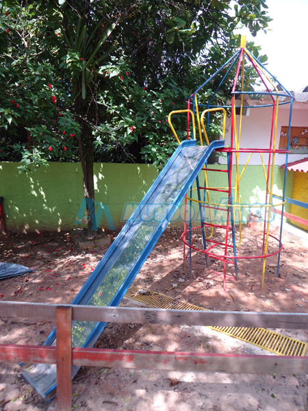 Escorregador de Ferro Foguetinho | Playground de Ferro